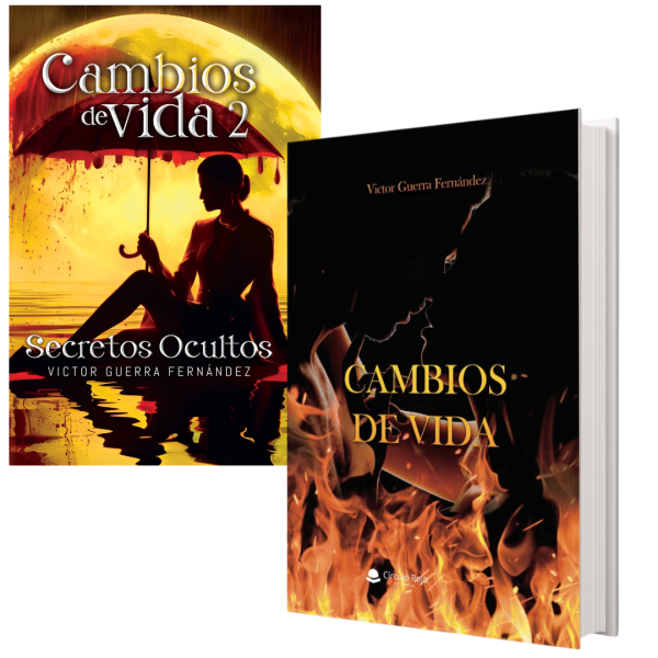 Pack oferta cambios de vida 1 y 2, con marcapáginas y envío gratis